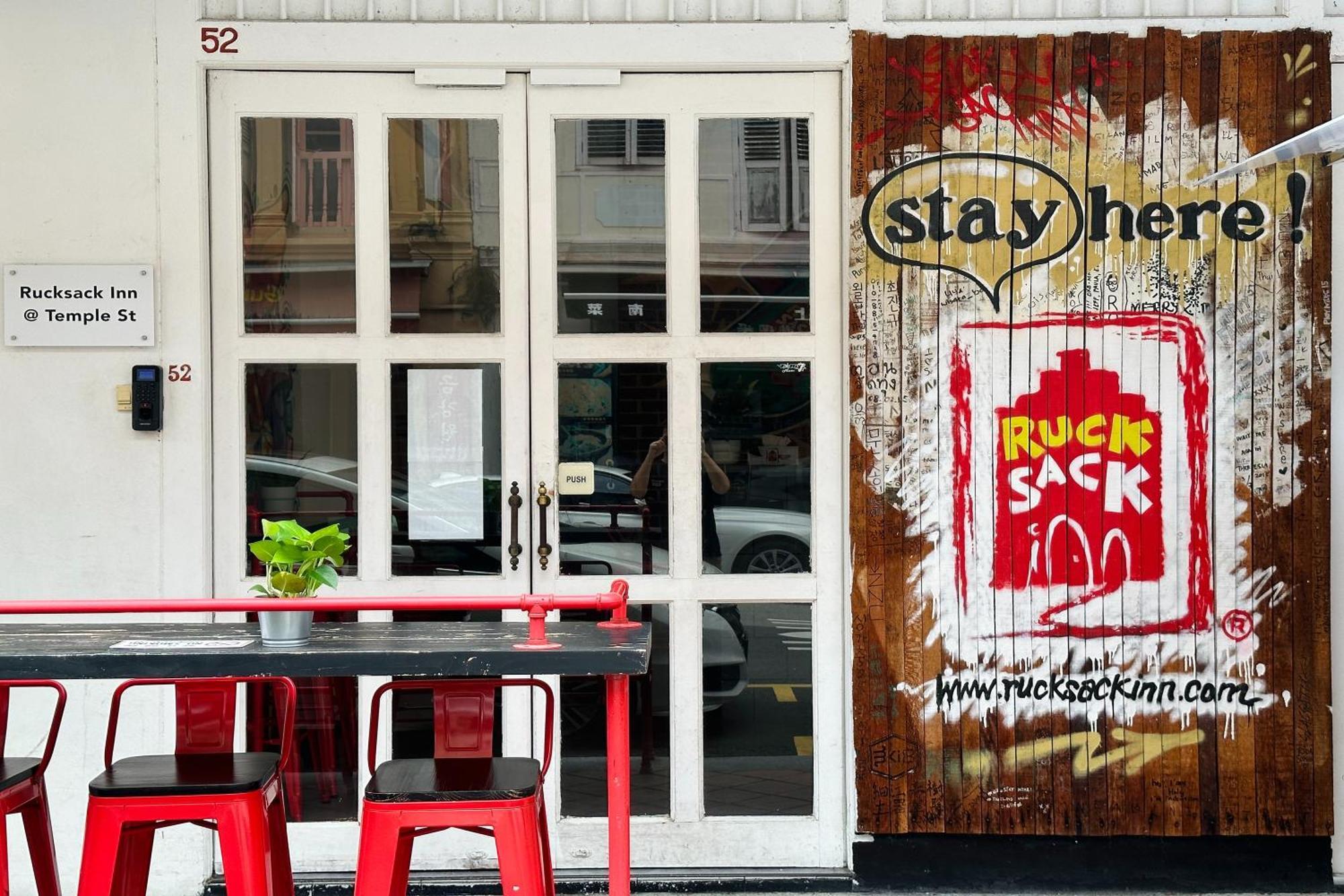 Rucksack Inn Temple Street Singapore Exterior photo